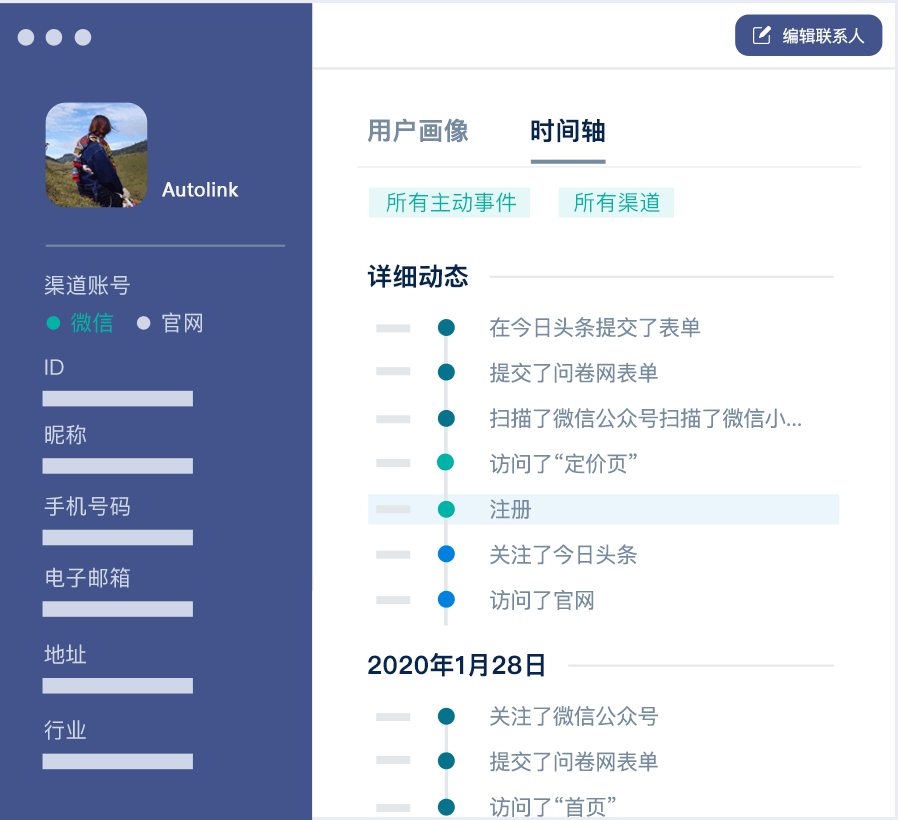 Autolink 一站式采集全链路投放数据